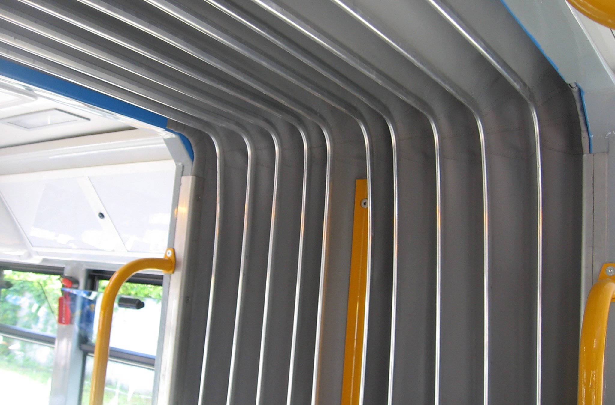 Example of transition bellows