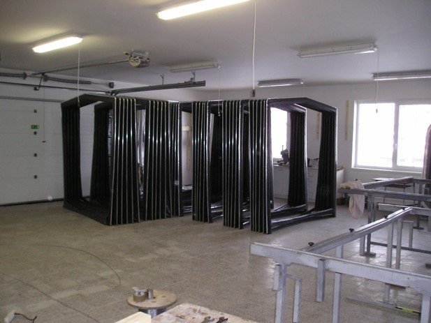 pohled do výroby měchy KT8D5N